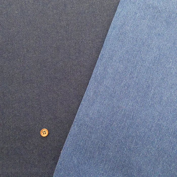 中国製　コットン6オンスデニム生地　無地