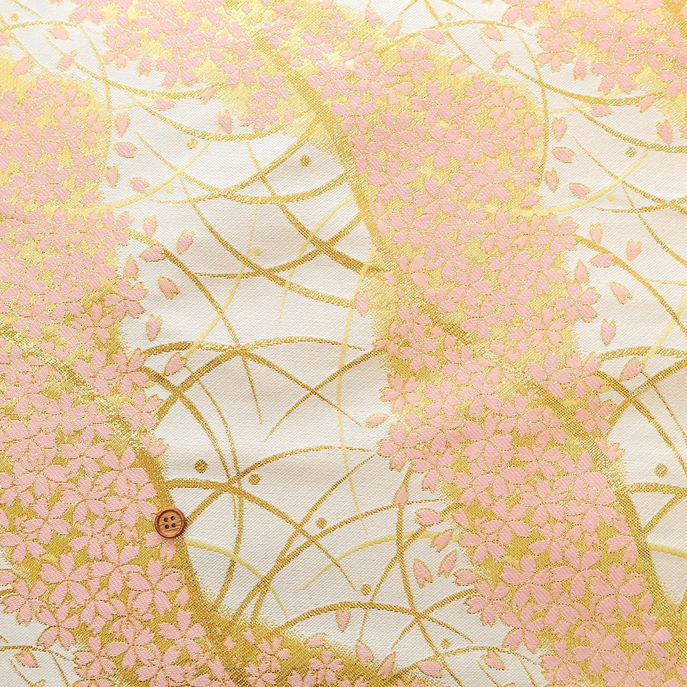 金襴　桜霞
