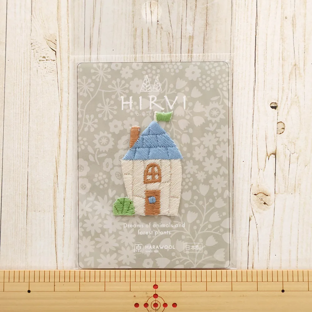 2wayワッペン　HIRVI　森のおうち